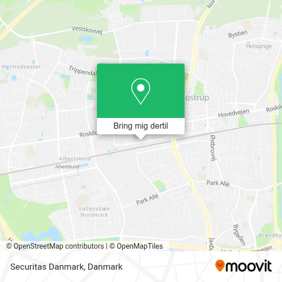 Securitas Danmark kort