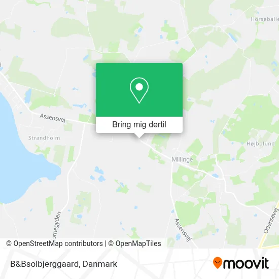 B&Bsolbjerggaard kort