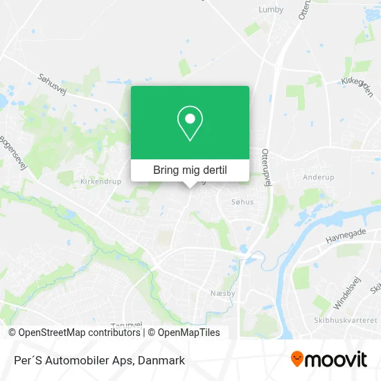 Per´S Automobiler Aps kort