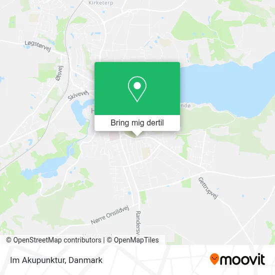 Im Akupunktur kort