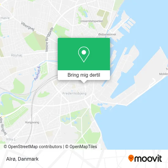 Alrø kort