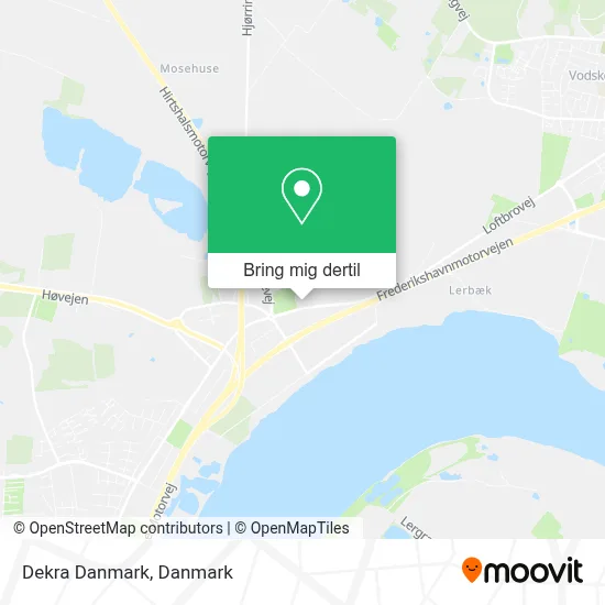 Dekra Danmark kort