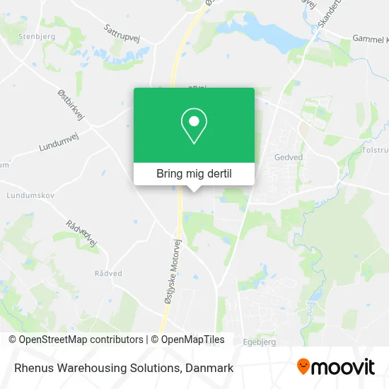 Rhenus Warehousing Solutions kort