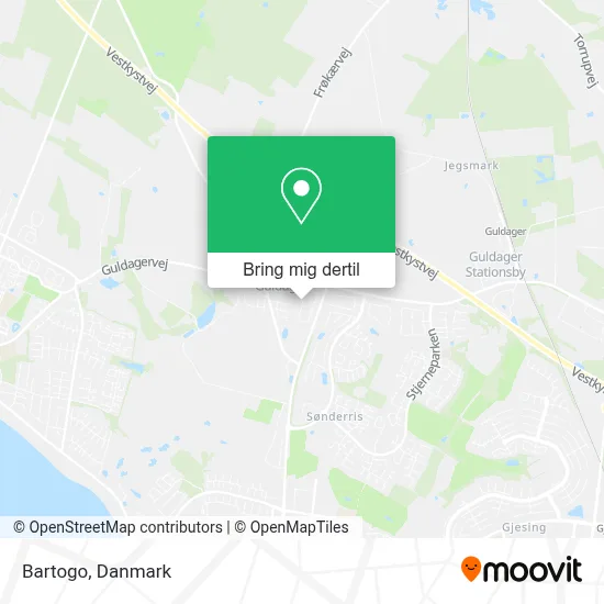 Bartogo kort