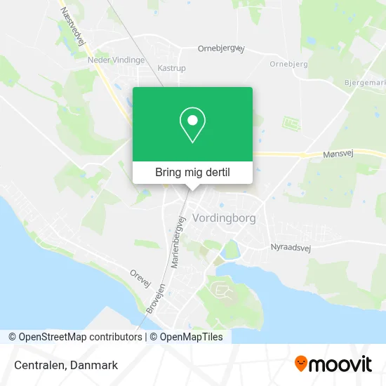 Centralen kort