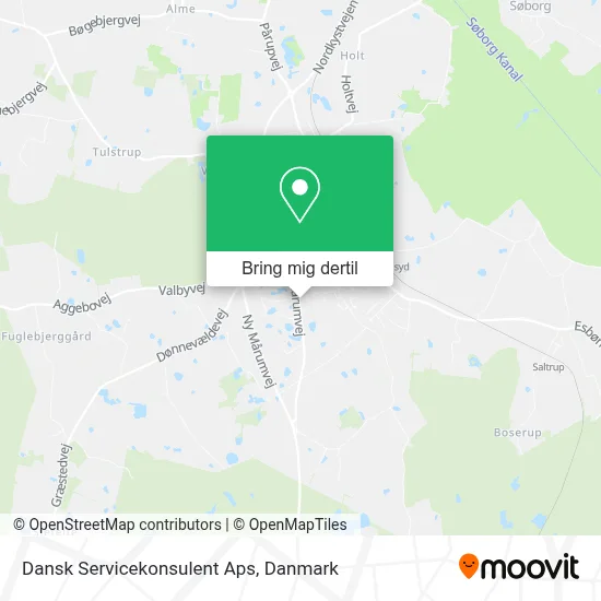 Dansk Servicekonsulent Aps kort