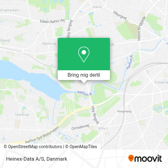 Heinex-Data A/S kort