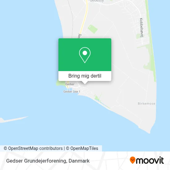 Gedser Grundejerforening kort