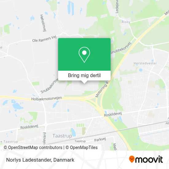 Norlys Ladestander kort