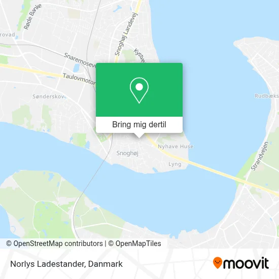 Norlys Ladestander kort