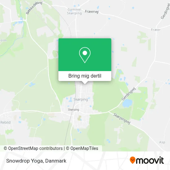Snowdrop Yoga kort