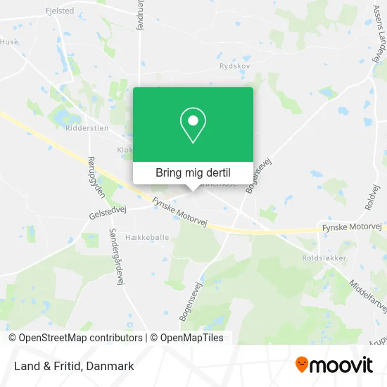 Land & Fritid kort