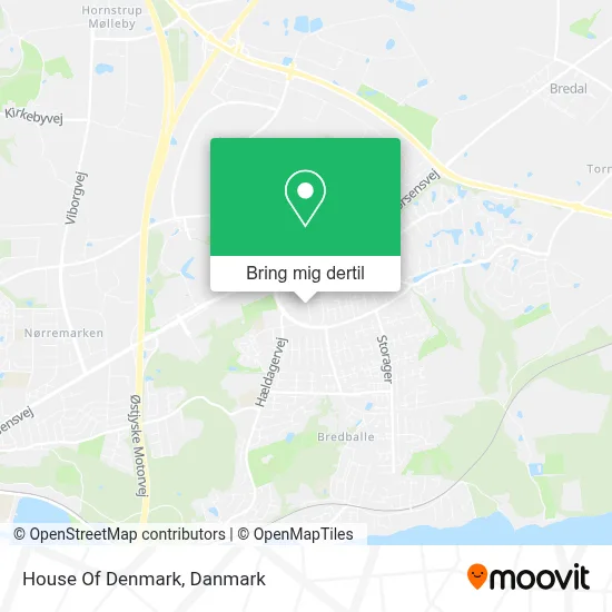 House Of Denmark kort