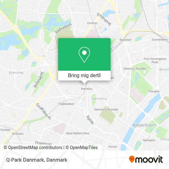Q-Park Danmark kort