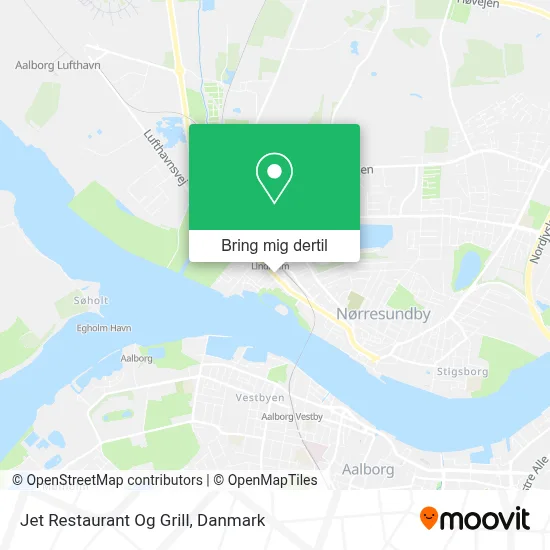 Jet Restaurant Og Grill kort