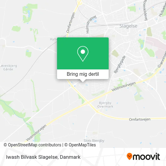 Iwash Bilvask Slagelse kort