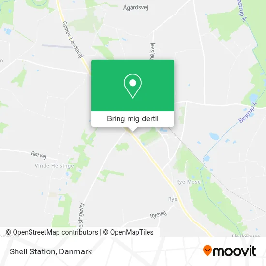 Shell Station kort