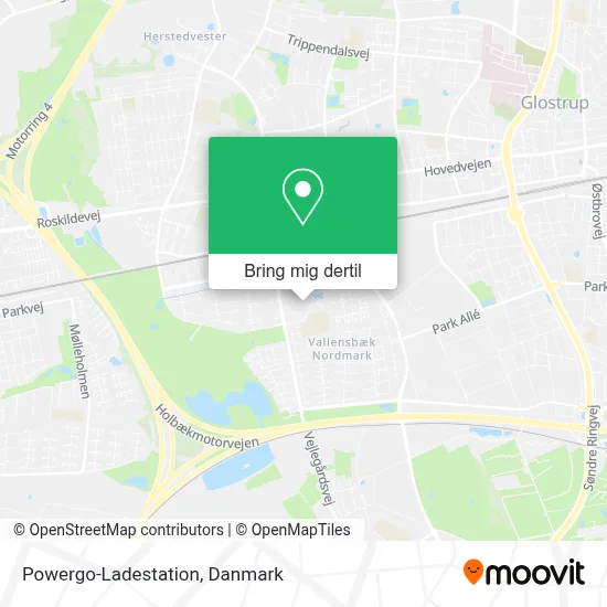 Powergo-Ladestation kort