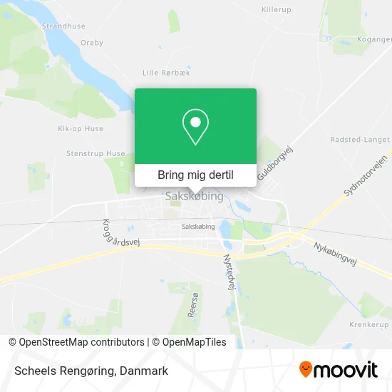 Scheels Rengøring kort