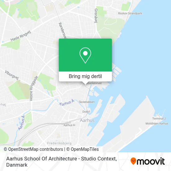 Aarhus School Of Architecture - Studio Context kort