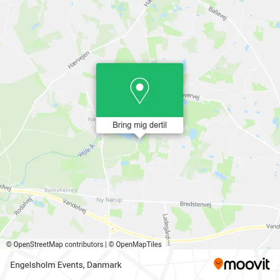 Engelsholm Events kort