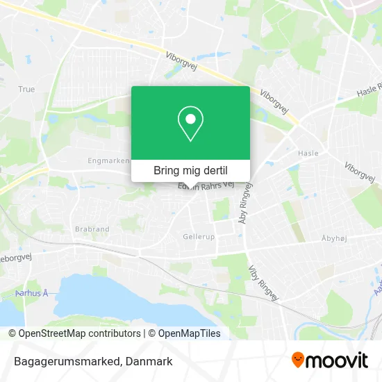 Bagagerumsmarked kort