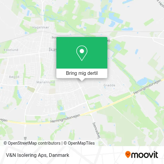 V&N Isolering Aps kort