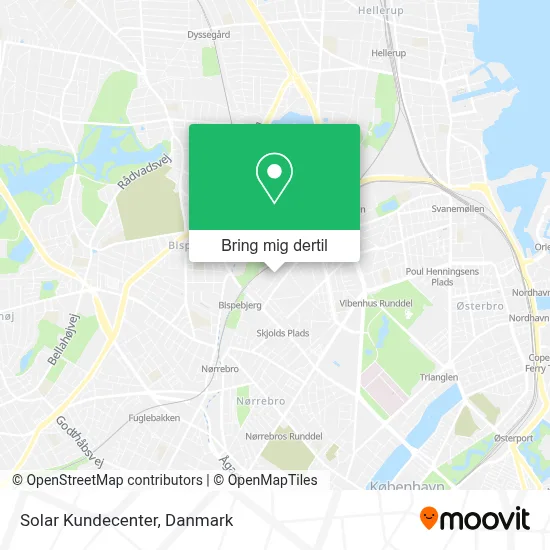 Solar Kundecenter kort