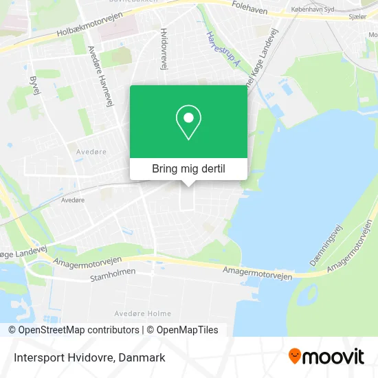 Intersport Hvidovre kort