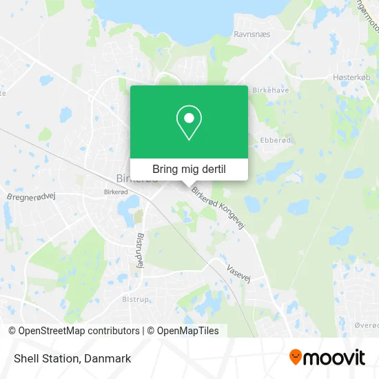 Shell Station kort