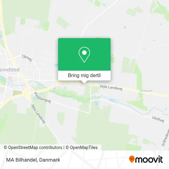 MA Bilhandel kort
