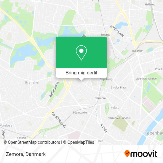 Zemora kort
