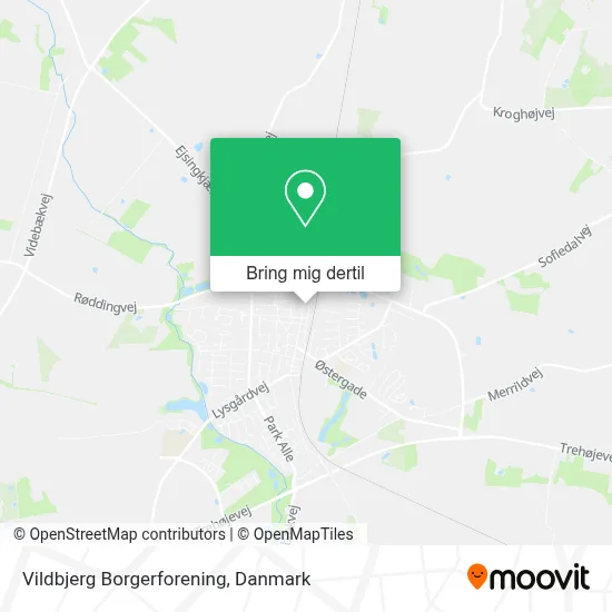 Vildbjerg Borgerforening kort