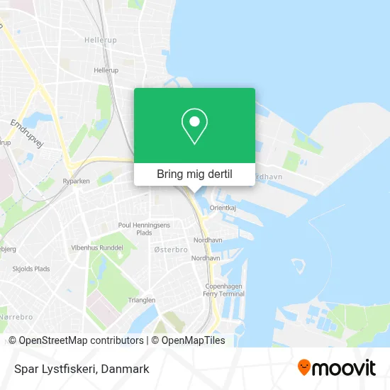 Spar Lystfiskeri kort