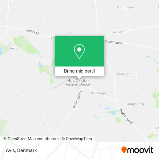 Avis kort