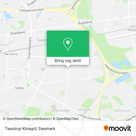 Taastrup Kinagril kort