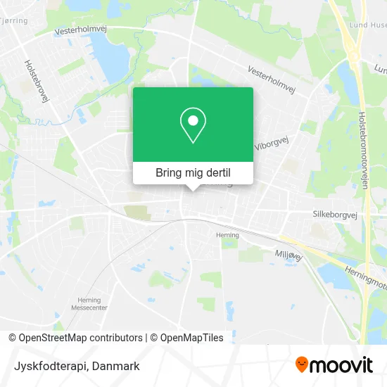 Jyskfodterapi kort