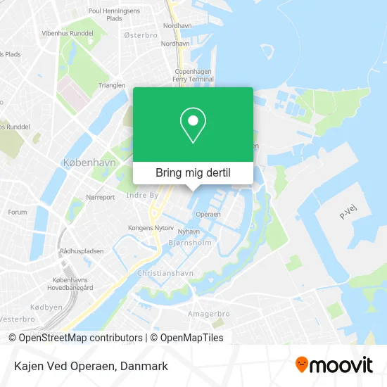 Kajen Ved Operaen kort
