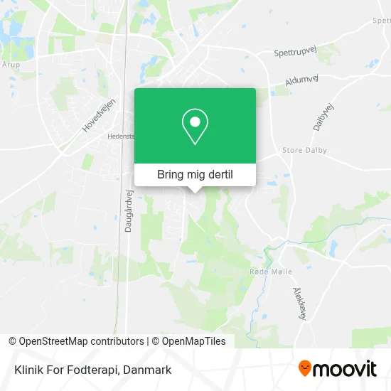 Klinik For Fodterapi kort