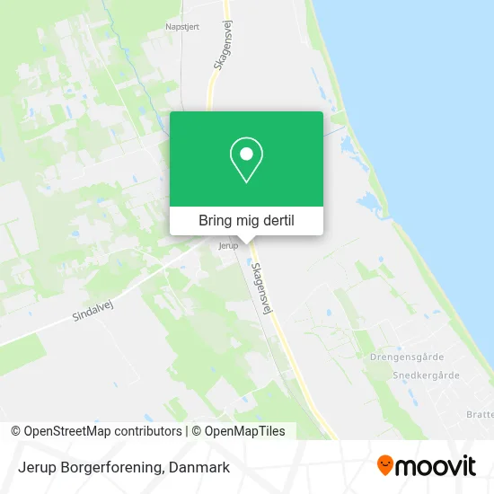 Jerup Borgerforening kort