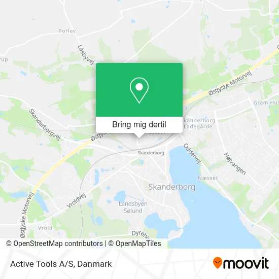 Active Tools A/S kort