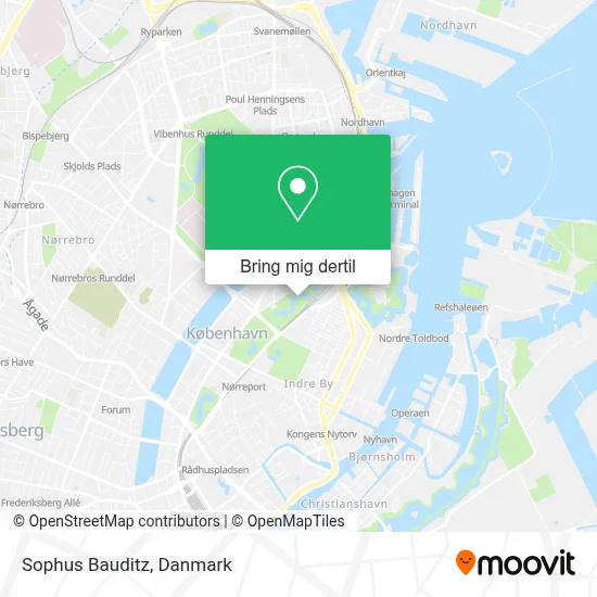 Sophus Bauditz kort