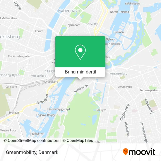 Greenmobility kort