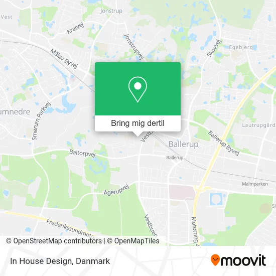 In House Design kort