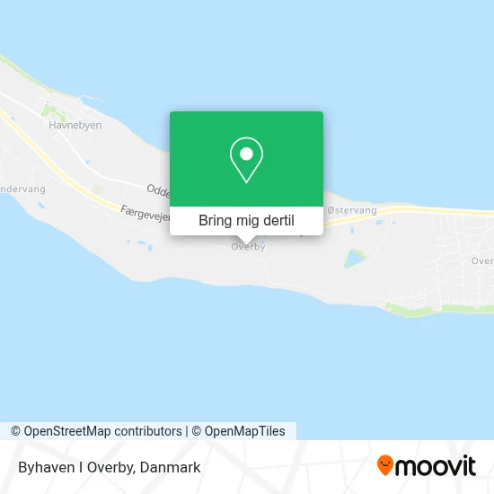 Byhaven I Overby kort