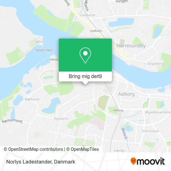 Norlys Ladestander kort