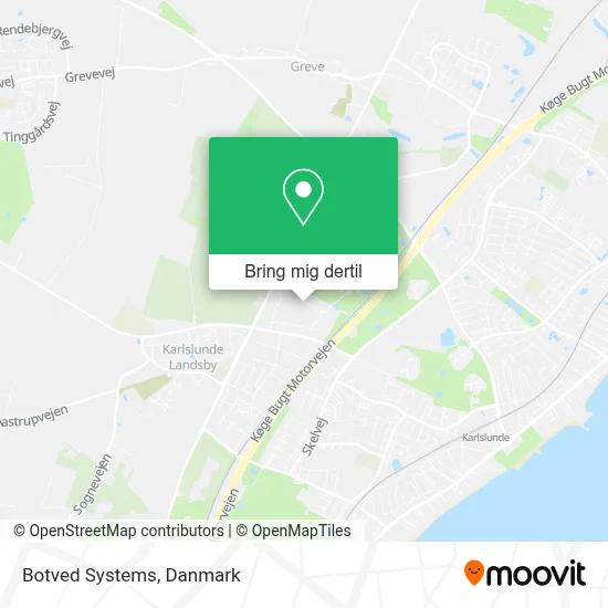 Botved Systems kort