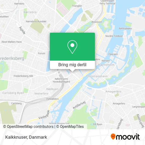 Kalkknuser kort