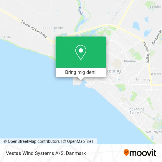 Vestas Wind Systems A/S kort