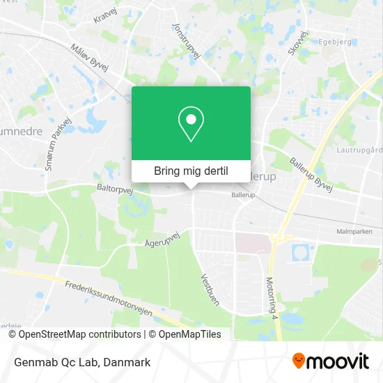 Genmab Qc Lab kort